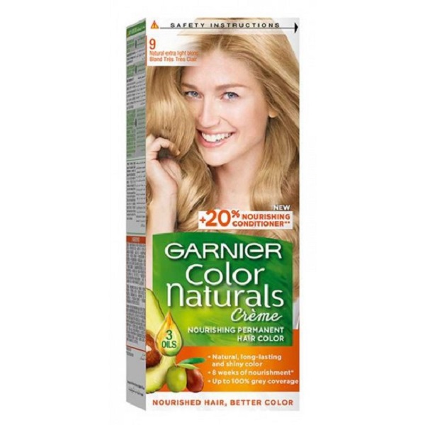 Garnier Color Naturals hair dyes