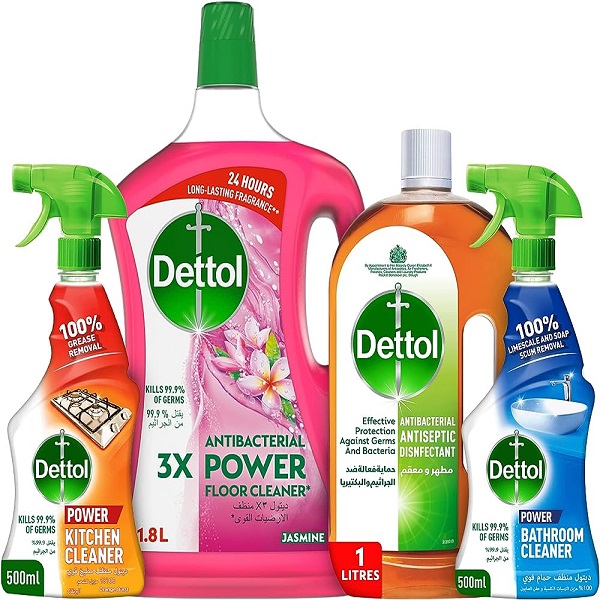 Floor cleaner and disinfectant from Dettol